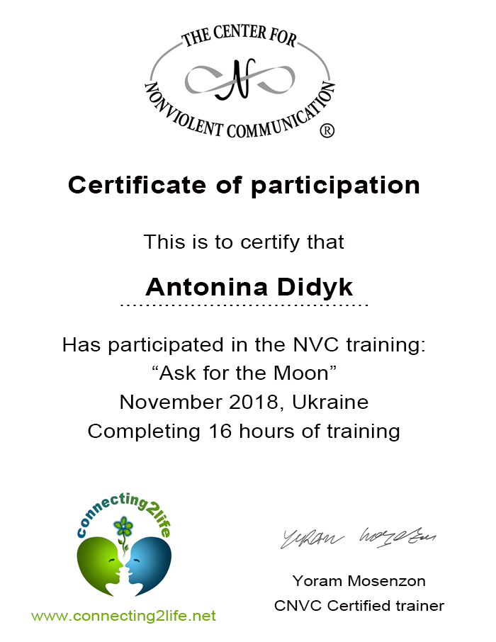 Antonina Didyk psychotherapist